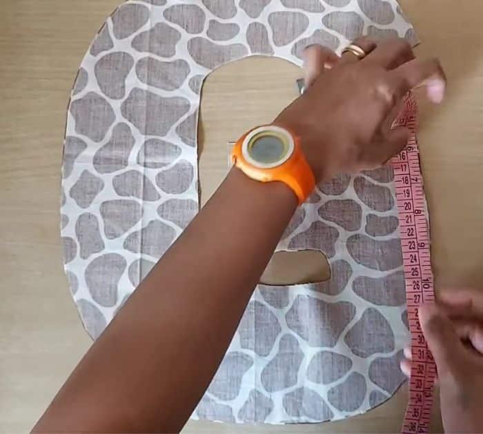 How To Sew A Personalized Letter Pillow