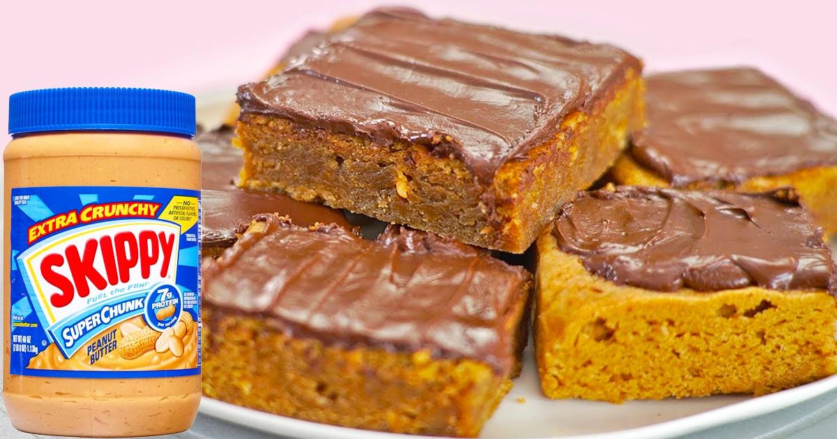 Peanut Butter Brownies Recipe