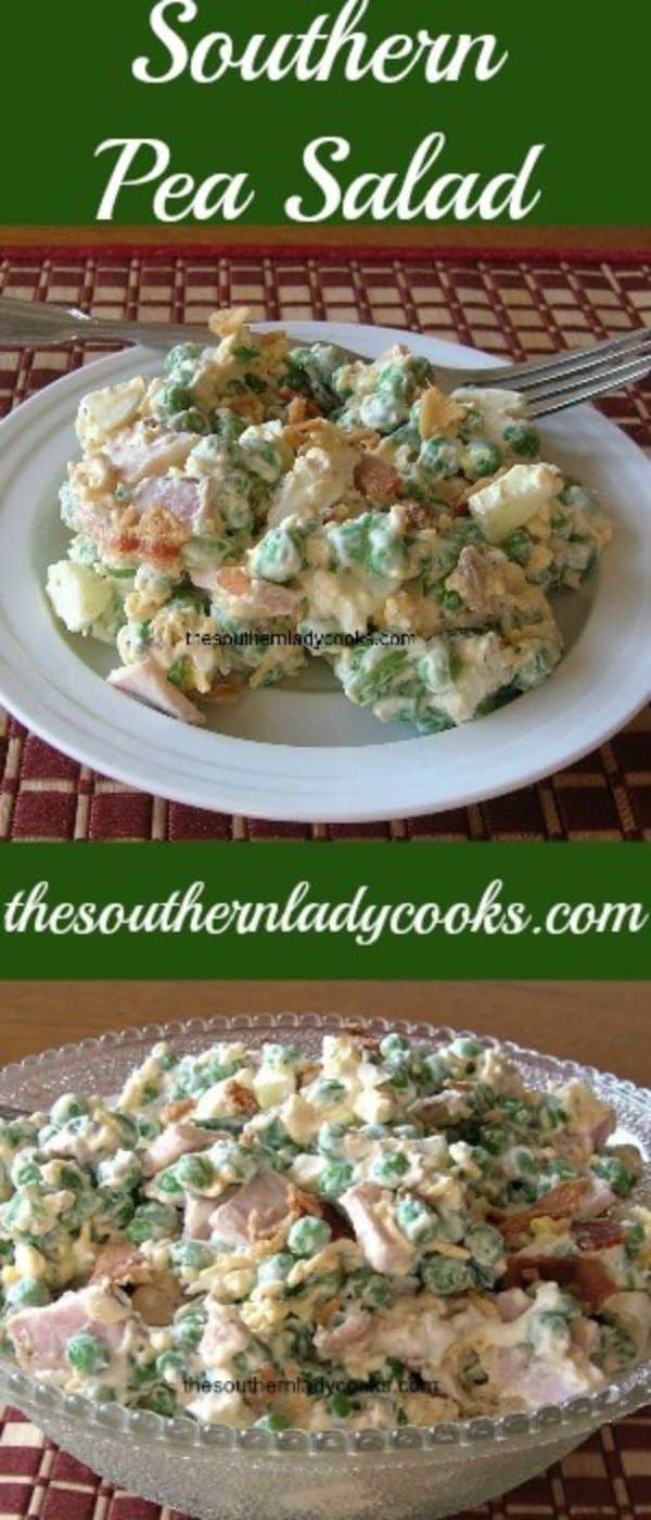 Best Country Cooking Recipes - Southern Pea Salad - Easy Recipes for Country Food Like Chicken Fried Steak, Fried Green Tomatoes, Southern Gravy, Breads and Biscuits, Casseroles an