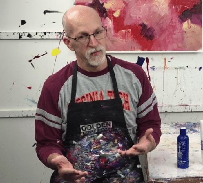 Easy Hack to Keep Hands Clean While Painting
