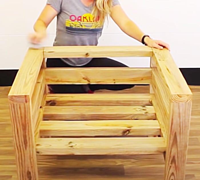 How To Make a Chair From Home Depot Wood - DIY Furniture Ideas - How To Build Patio Furniture