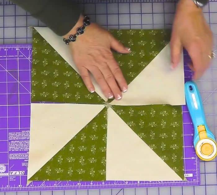 Easy Disappearing Pinwheel Quilt Materials