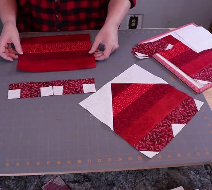Easy To Make Pieced Heart Quilt Blocks