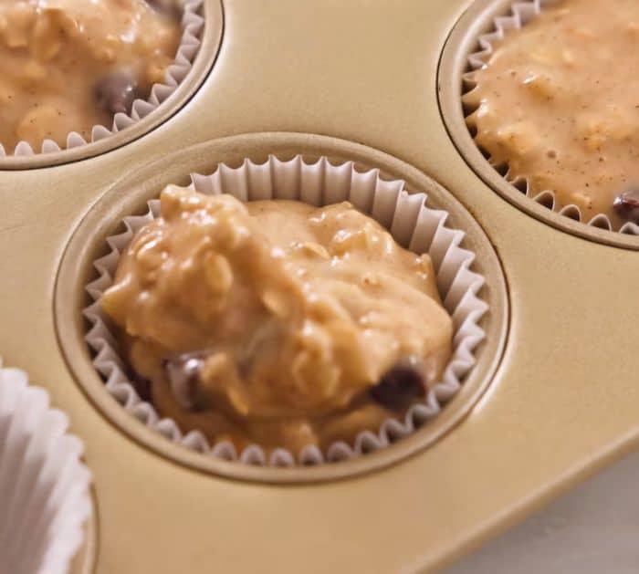 Yummy Oatmeal Banana Muffins Ingredients