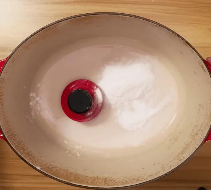 Materials for Dutch Oven Cleaning Hack