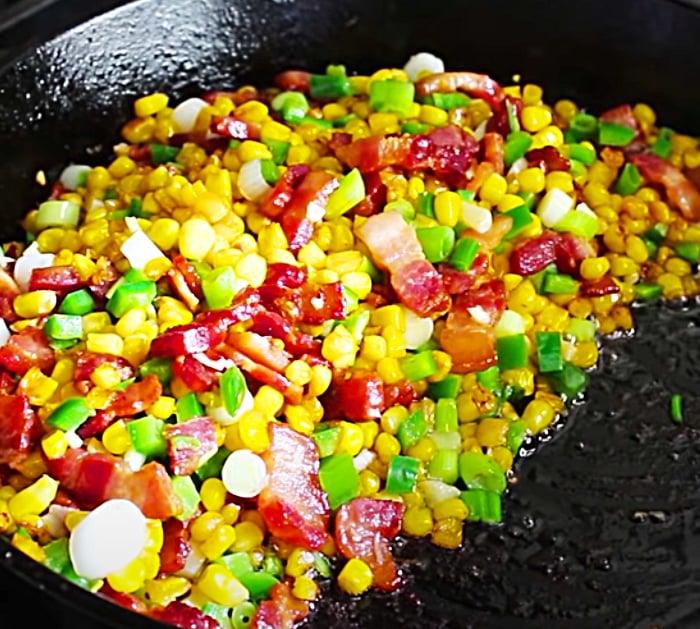 How To Make A Bacon Corn Casserole - Easy Casserole Ideas - Quick Dinner Ideas