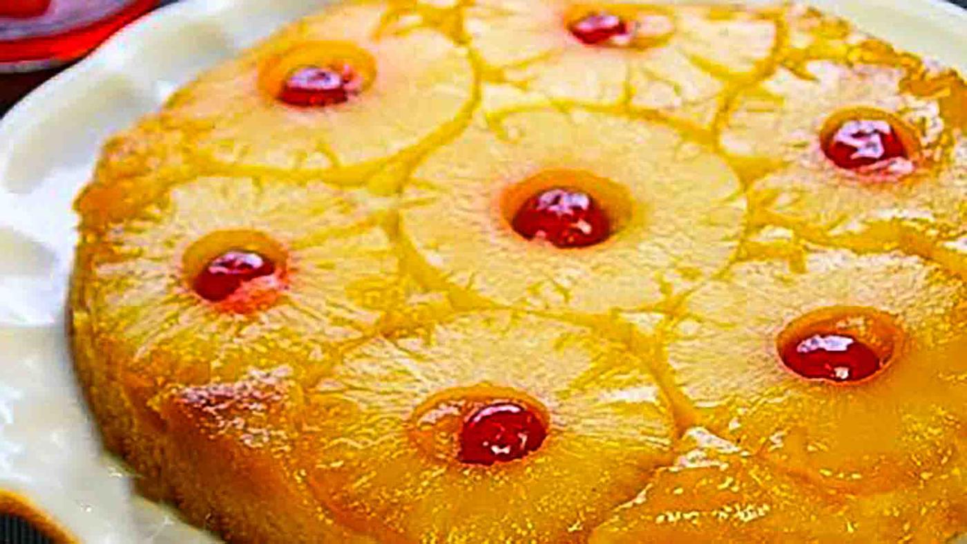 Easy Pineapple Upside Down Cake Recipe