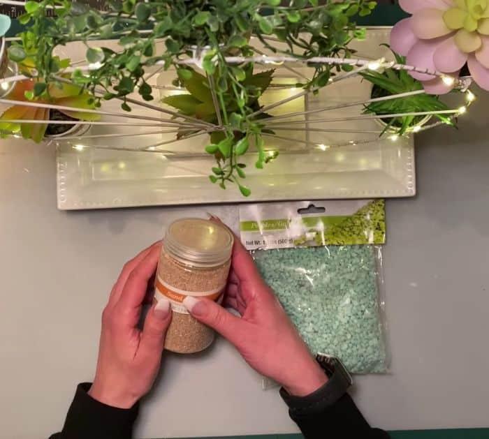Easy DIY Dollar Tree Ferris Wheel Plant Stand Tutorial