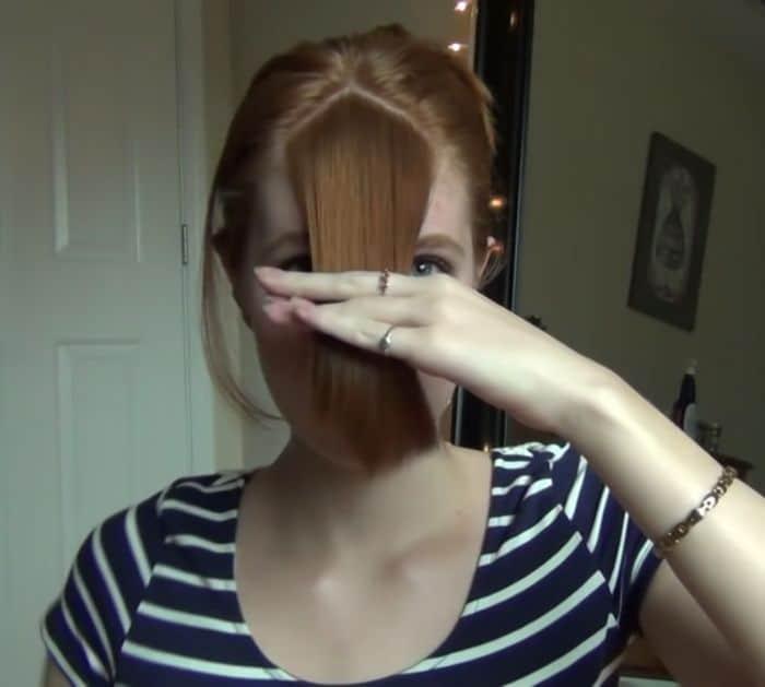 Easy Bangs Cutting Method