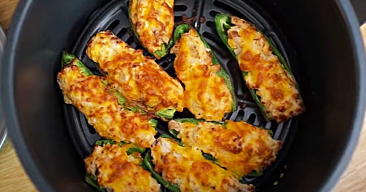 Air Fryer Jalapeno Poppers