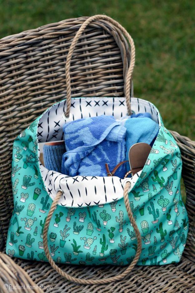 Beach Tote, a summer sewing project worth making this season and one worth bookmarking from this list