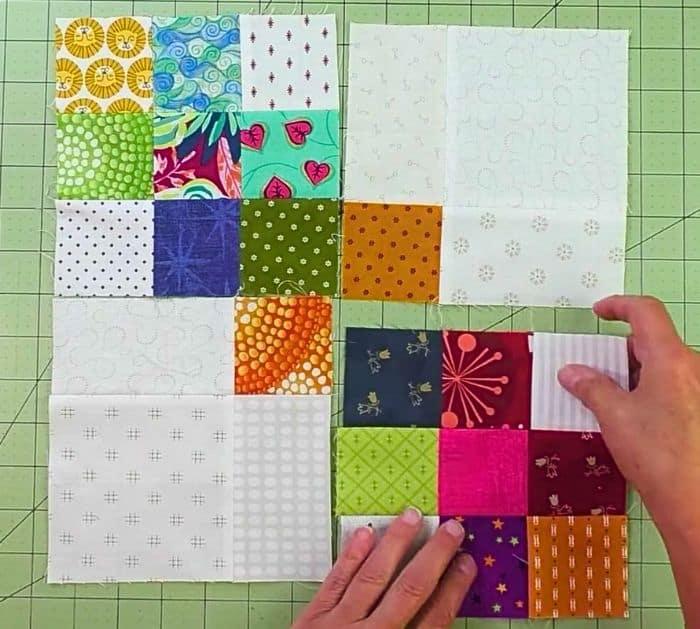 Easy to Sew Garden Path Quilt Block