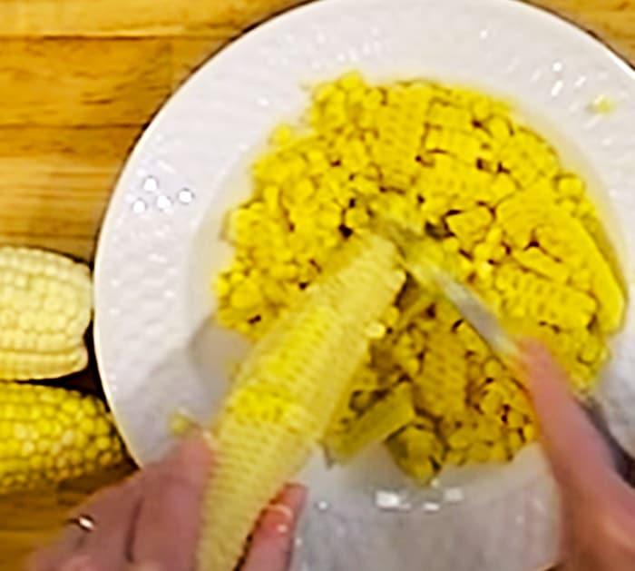 Corn Casserole Made Easy - How To Cook Fresh Corn - American Recipes For Corn