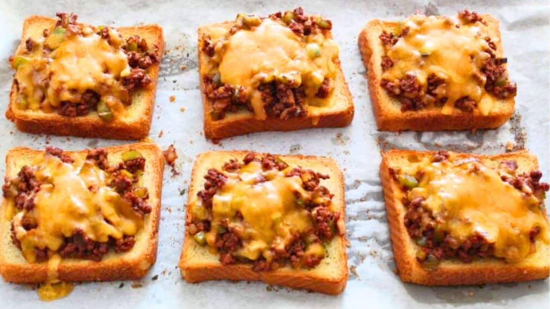 Easy 15-Minute Texas Toast Sloppy Joes Recipe