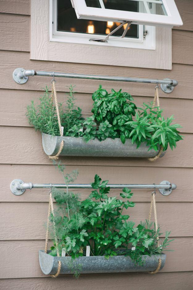 Outdoor Herb Garden, a backyard container upgrade, and a personal touch a bought version cannot match