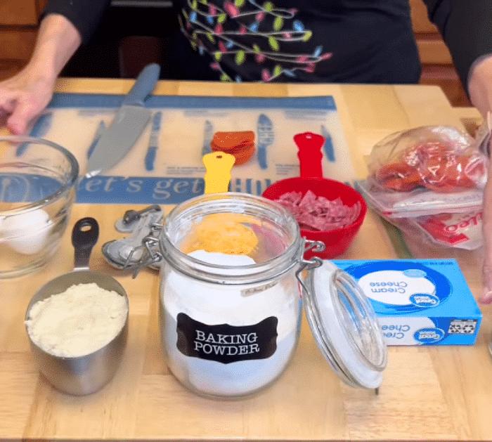 Ingredients for Gluten-Free Pizza Bites