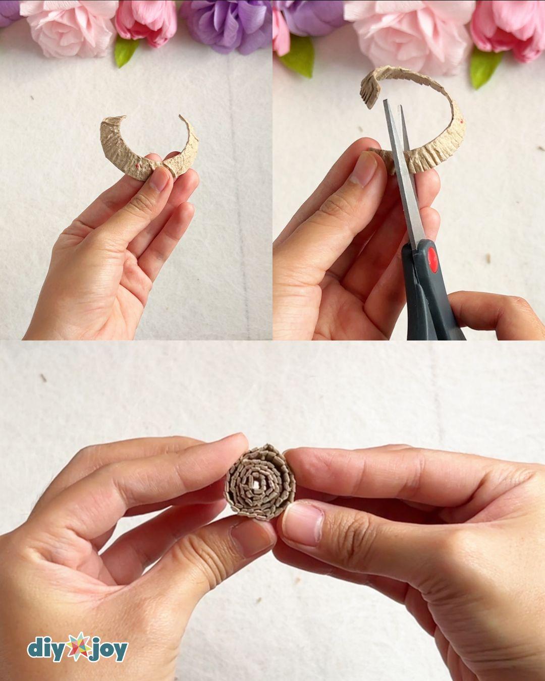 Egg Carton Daisy Flowers — eco-creativity