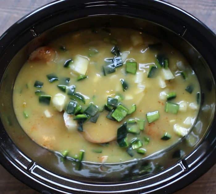 Easy Green Chile Chicken and Rice Casserole Ingredients