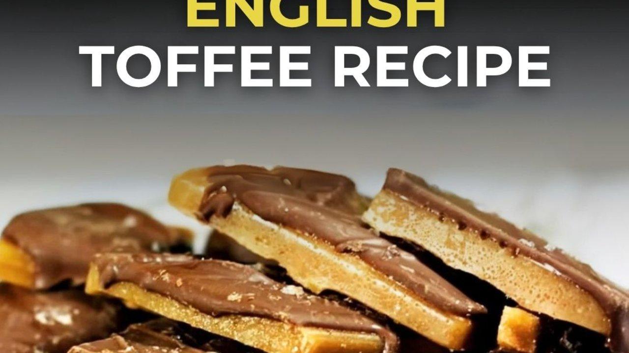 3-Ingredient English Toffee Recipe