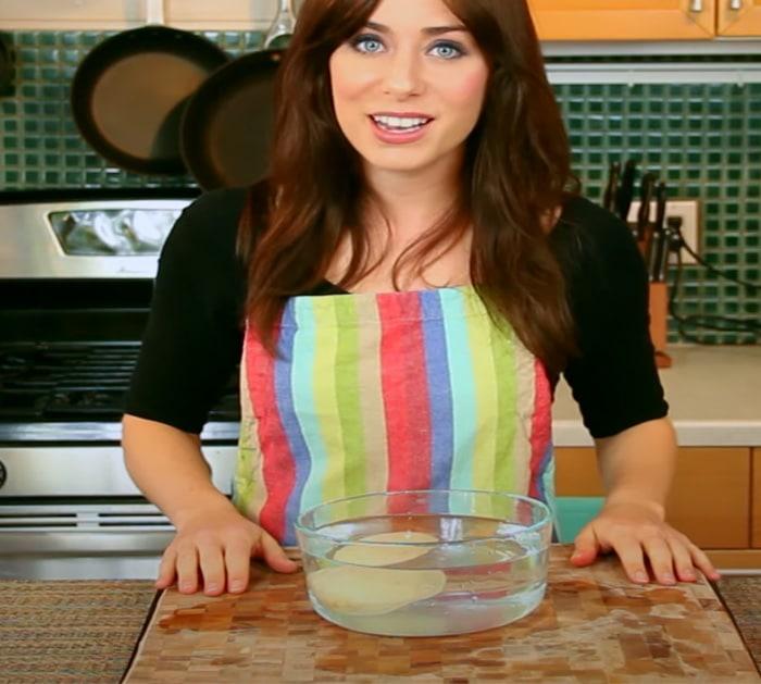 steps to keep potato from browning