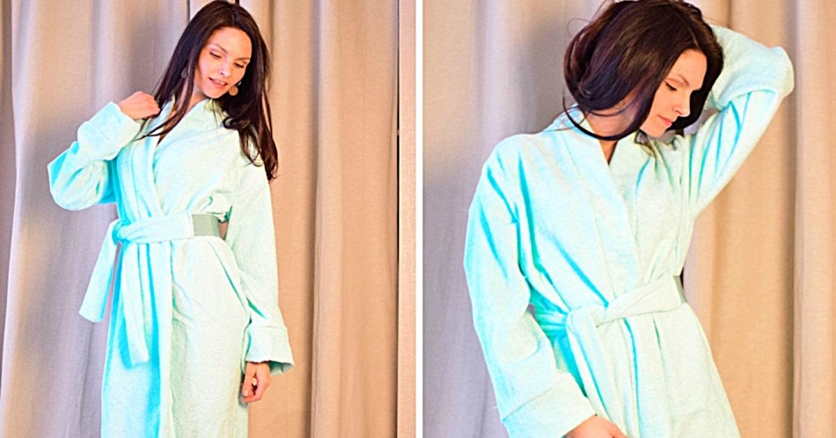 DIY Bathrobe Without A Pattern