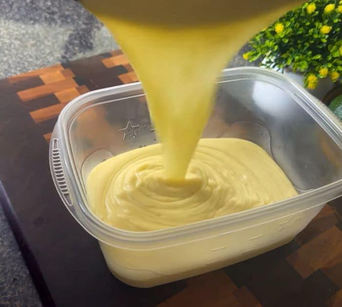 Easy Peach Cobbler Pudding Ingredients