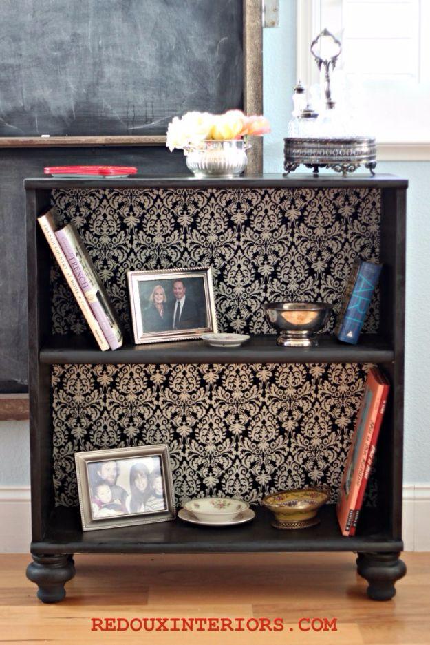 Blah Bookshelf To Ballards Knockoff, one of the best furniture hacks on this list and a weekend project with a big payoff