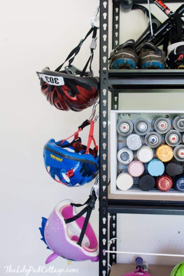 Simple Rack Storage, a garage storage idea, doable even on a tight timeline and a satisfying finish for not much work