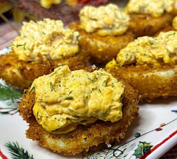 How to Make Crispy Fried Deviled Eggs
