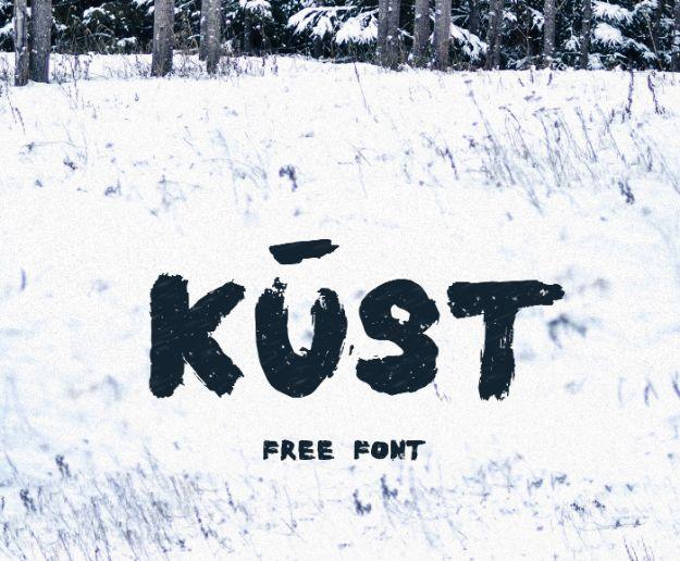 Best Free Fonts To Download for Crafts and DIY Projects - Kust - Cute, Cool and Professional Looking Font Ideas for Teachers, Crafters and Wedding Decor - Calligraphy, Script, Sans