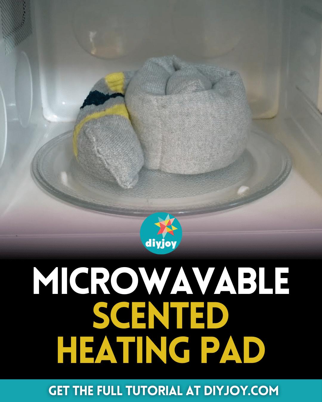 Easy DIY Microwavable Scented Heating Pad