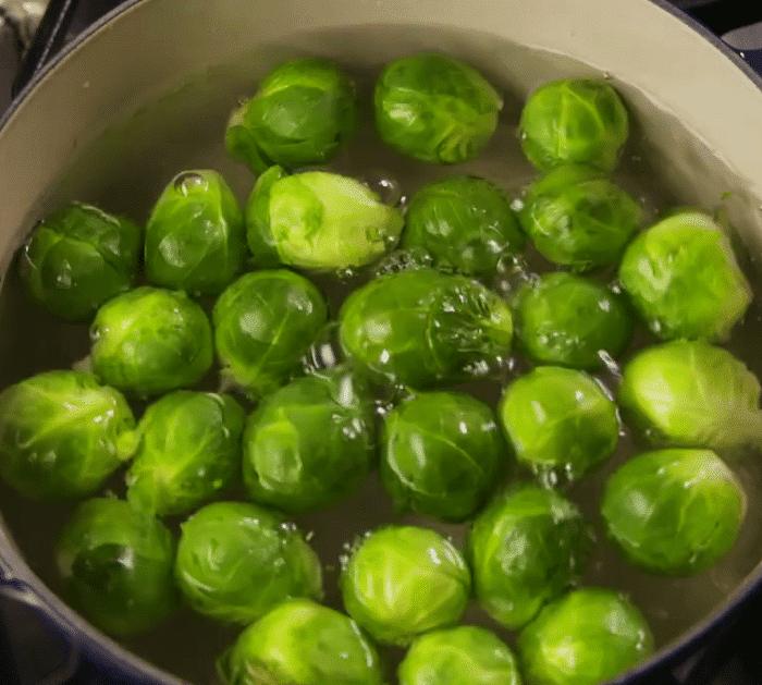 Ingredients for Smashed Brussels Sprouts