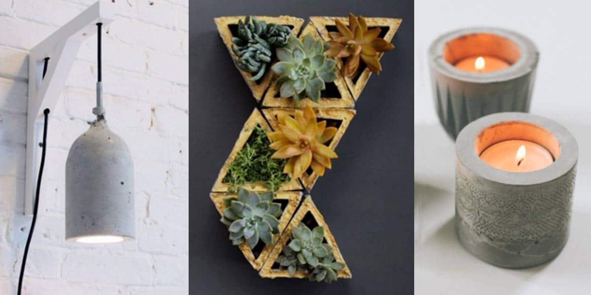 20 DIY Concrete Crafts and Projects to Make