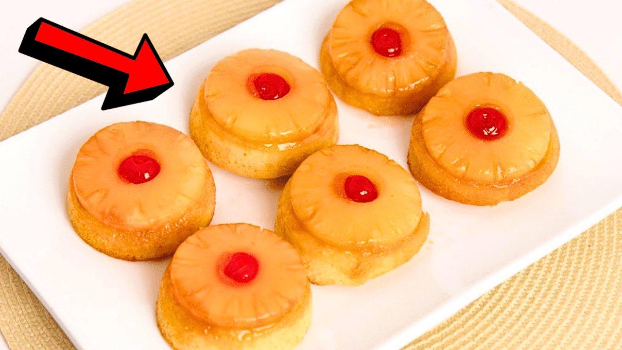 Easy Mini Pineapple Upside Down Cake Recipe