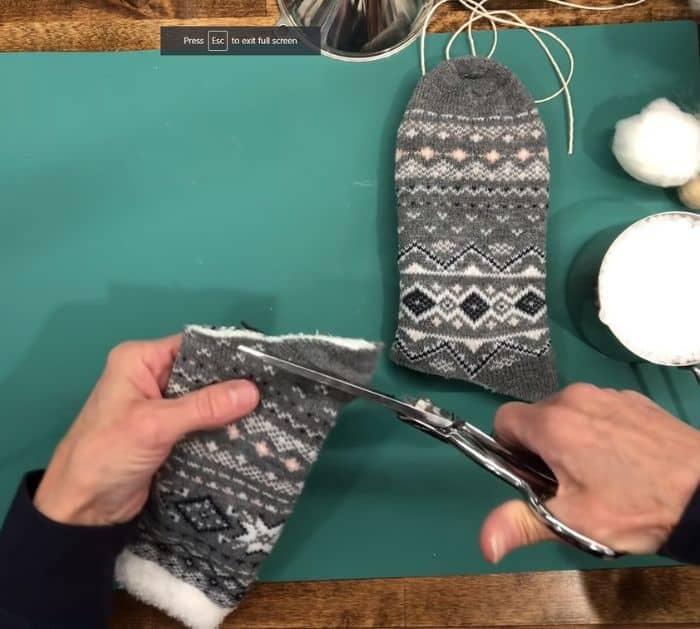 One Sock DIY Gnome Tutorial Decor