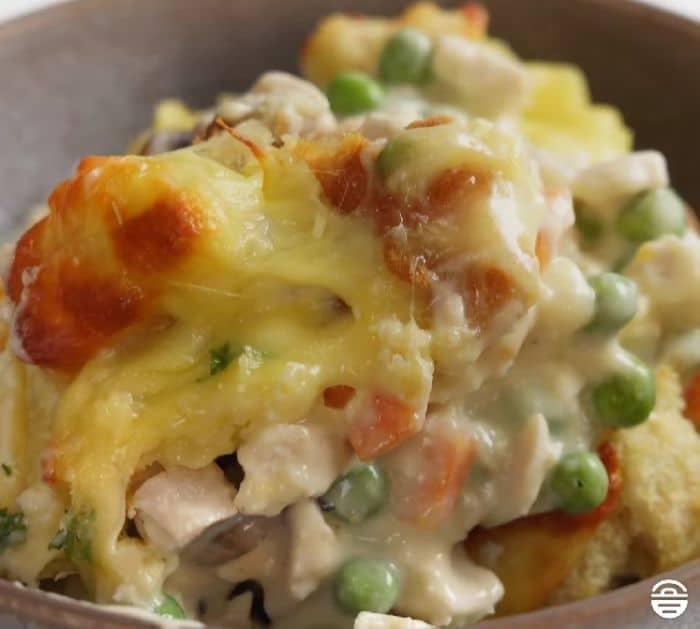 Easy Skillet Turkey Pot Pie Recipe