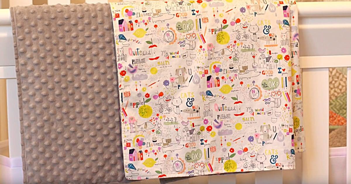 How To Sew A Baby Blanket