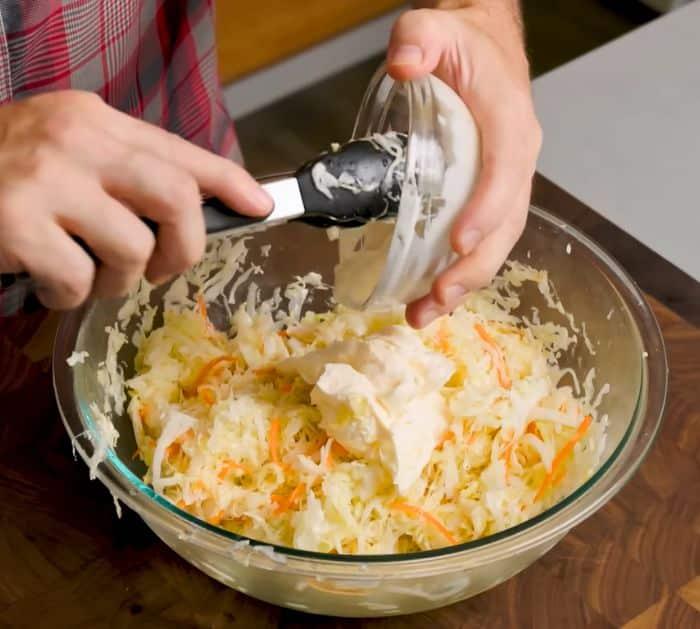 How to Make Real New York Deli Coleslaw Ingredients
