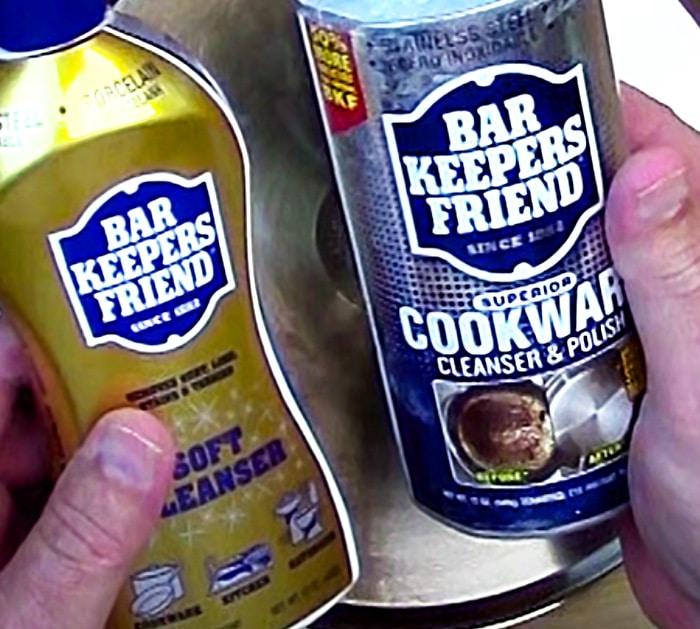 Use Bar Keepers Friend To Clean Pots And Pans