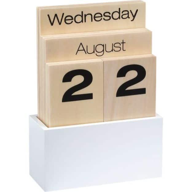 Calendar That Never Expires, a popular choice on this list and a creative desk or wall calendar for the new year