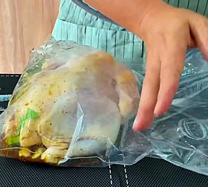 Make an Asian style whole roast chicken in the oven