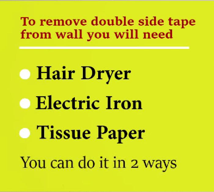 Easy Tape Removal Hack