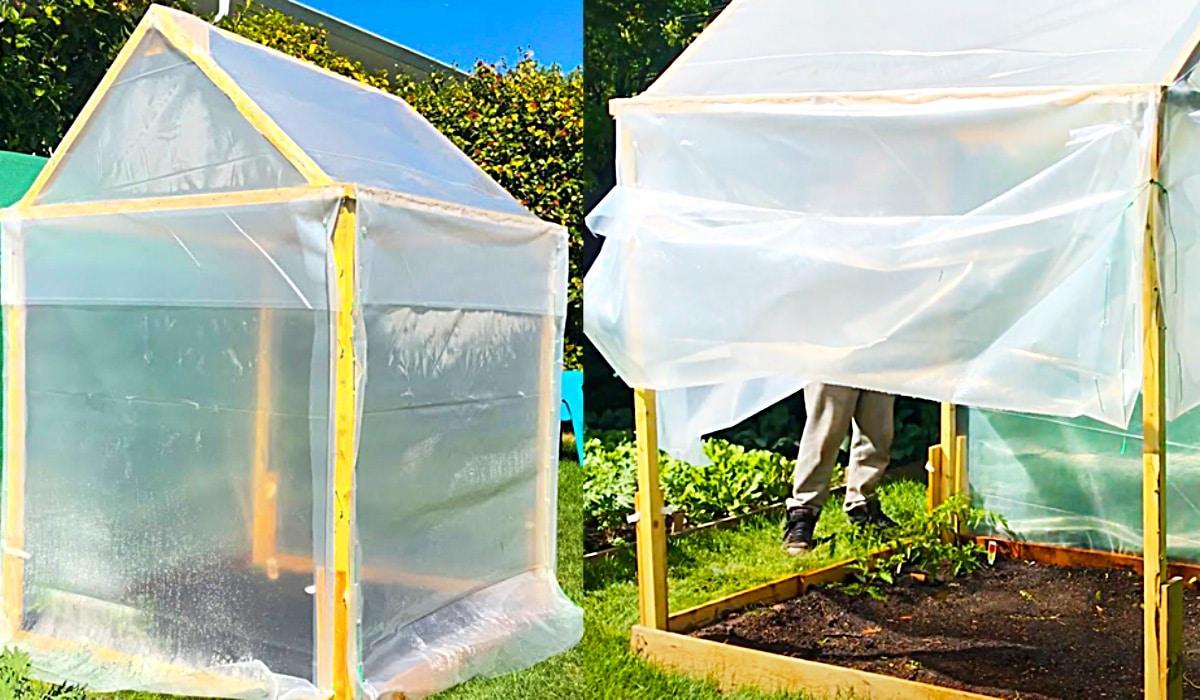 How To Build A Small $20 Greenhouse