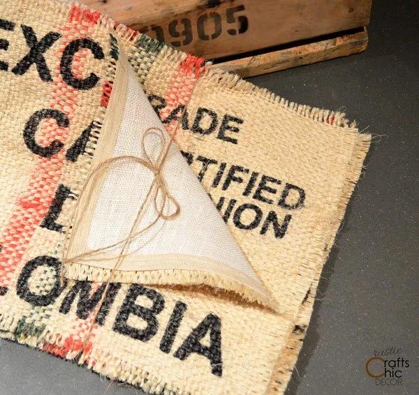 Burlap Coffee Bag Placemats, a favorite pick from this roundup and a satisfying weekend project worth the effort