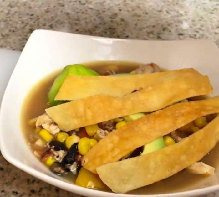 Make Crockpot Tortilla Soup Recipe