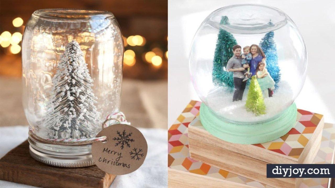 34 DIY Snow Globes to Make This Winter