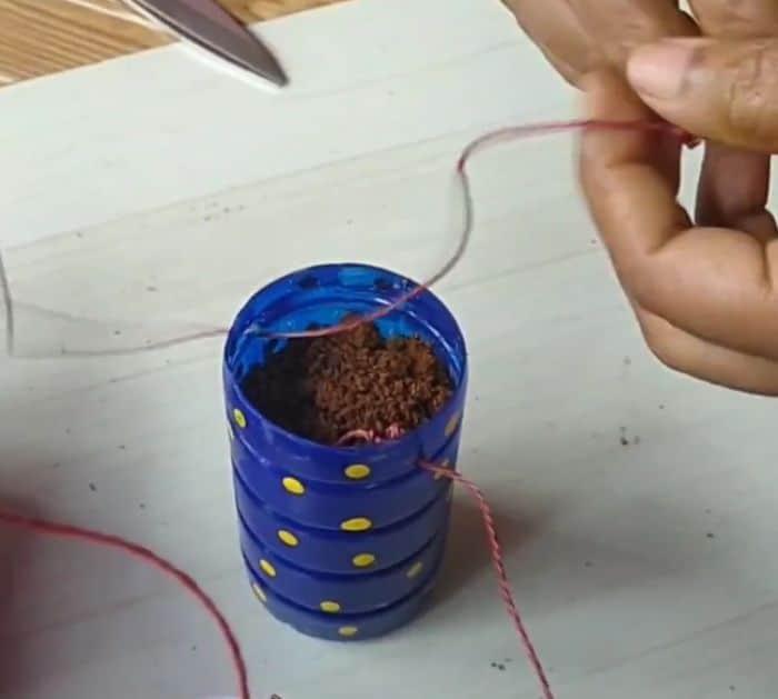 DIY Spiral Hanging Plants Project