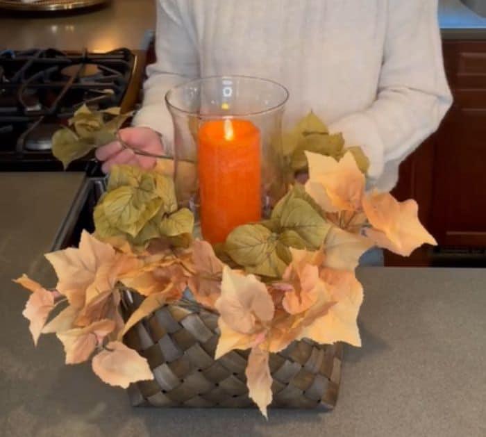 DIY Fall Centerpiece Decor Idea Project