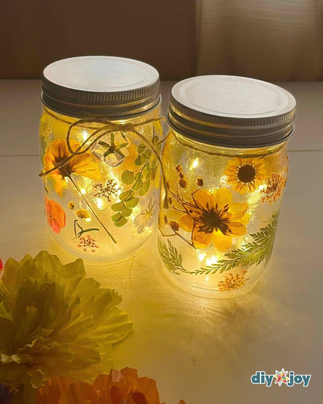 25 And Cheap Gift — 12. pressed flower lantern