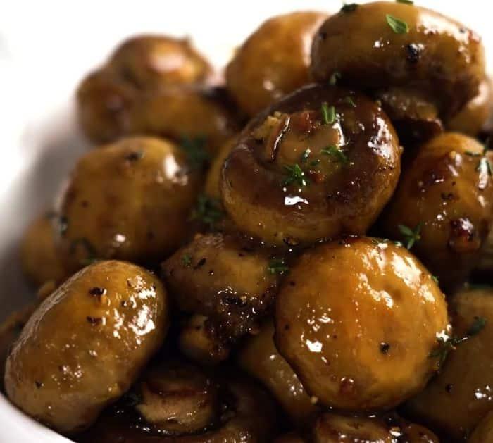 How To Make Garlic Butter Roasted Mushrooms